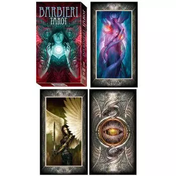 Les Trsors De Lily [A0976] - Таро Создателя Барбьери розовый синий - 12x7x3 см