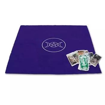 Les Trsors De Lily [A1434] - Ковер из фиолетового бархата Pagan Circle - 80x80 см