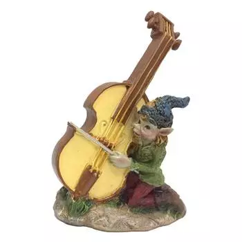 Les Trsors De Lily [A1620] - Фигурка из смолы Pixie Musician скрипка-альт-виолончель-контрабас - 12x7x6 см