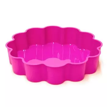 Les Trsors De Lily [A1759] - Силиконовая форма Part de Coeur розового цвета - 24x5 см