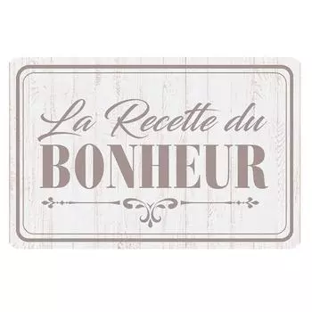 Les Trsors De Lily [A1896] - Салфетка Рецепт счастья серая - 43x28 см