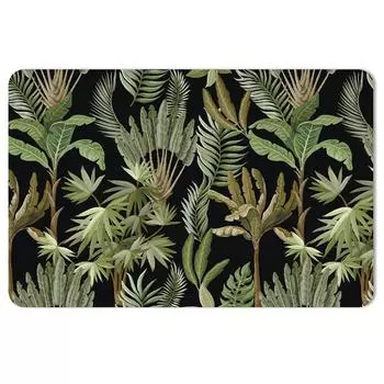 Les Trsors De Lily [A1902] - Салфетка Джунгли зелено-черная - 43x28 см