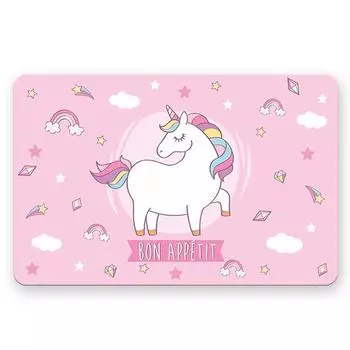 Les Trsors De Lily [A1906] - Салфетка Unicorn My Unicorn розовая - 43x28 см