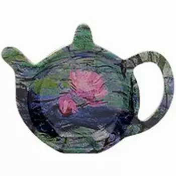 Les Trsors De Lily [A2646] - Пакетик из меламина для отдыха Claude Monet Водяные лилии - 12x10 см