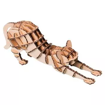 Les Trsors De Lily [A2762] - 3D фигурка из картона Кошка - листы 165x175 мм