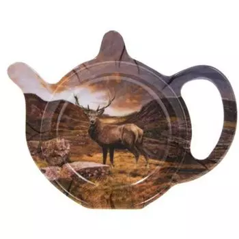 Les Trsors De Lily [A3323] - Подставка для пакетиков из меламина Олень - 12x10 см