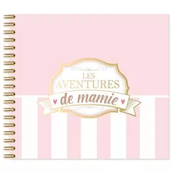 Les Trsors De Lily [A3439] - Сувенирный фотоальбом Приключения бабушки розовый - 23x20 см (30 страниц)