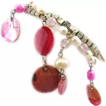 Les Trsors De Lily [A4748] - Розовый дизайнерский браслет Brasilia