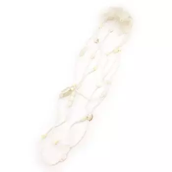 Les Trsors De Lily [B3184] - Белое колье Cocotier