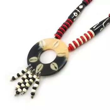 Les Trsors De Lily [B8091] - Колье Naia Rose Red Brown