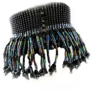 Les Trsors De Lily [B8197] - Черный браслет Majusteuse