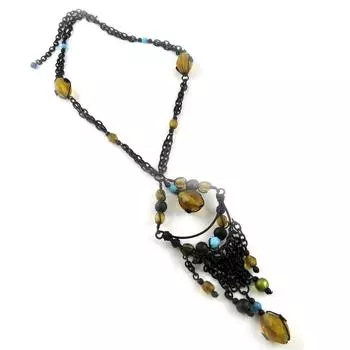 Les Trsors De Lily [B8523] - Ожерелье из янтаря «Калькутта»