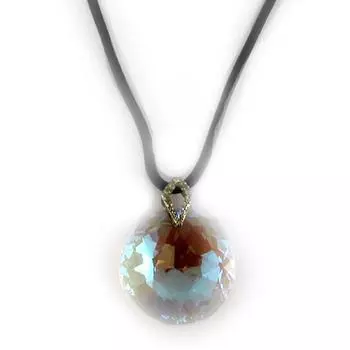 Les Trsors De Lily [B8969] - Дизайнерское колье White Boreal Crystal