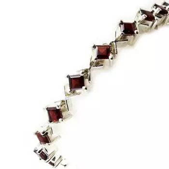 Les Trsors De Lily [B9162] - Серебряный браслет с гранатом «Les Prcieuses»