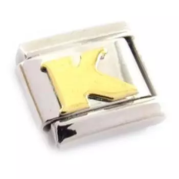 Les Trsors De Lily [C6025] - сетка Буква K золотого цвета