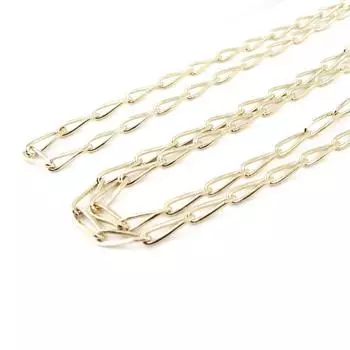 Les Trsors De Lily [C7332] - Позолоченная цепочка Diamond Horse 50 мм 2,5 мм