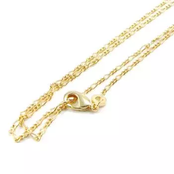 Les Trsors De Lily [C7395] - Позолоченная цепочка Фигаро 50 см 1,4 мм