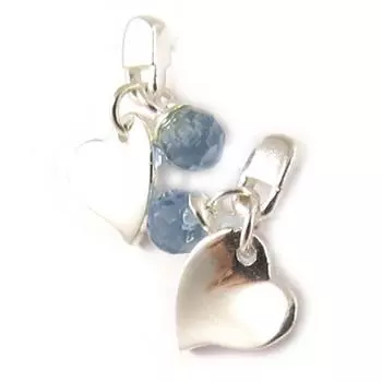 Les Trsors De Lily [C7563] - Серебряные серьги Sweet Heart с бирюзой