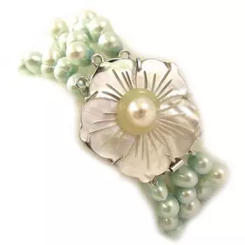 Les Trsors De Lily [C8935] - Браслет Anas Biwa с бирюзой