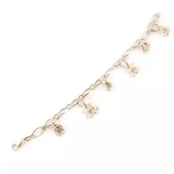 Les Trsors De Lily [D0430] - Серебряный браслет «Вишня»