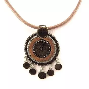 Les Trsors De Lily [D7806] - Колье Nacara коричневое