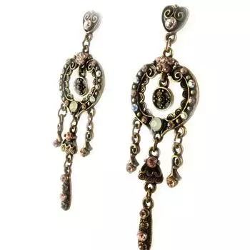 Les Trsors De Lily [D8899] - Дизайнерские серьги Amber Athena