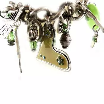 Les Trsors De Lily [E0443] - Дизайнерский браслет World Tour , зеленый