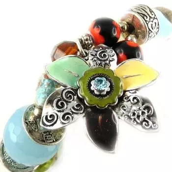 Les Trsors De Lily [E0457] - Дизайнерский браслет с бирюзой Vahin