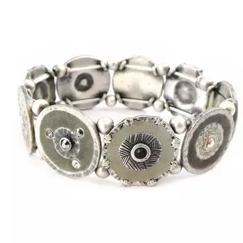 Les Trsors De Lily [E2581] - Дизайнерский браслет Мимоза Серый