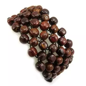 Les Trsors De Lily [E4777] - Браслет из дерева Амазония