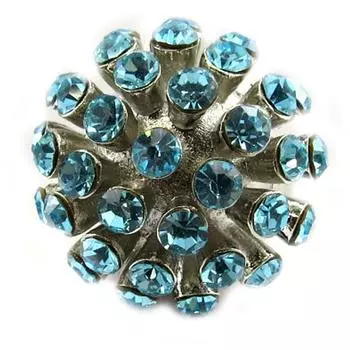 Les Trsors De Lily [E5125] - Бирюзовое кольцо Fireworks