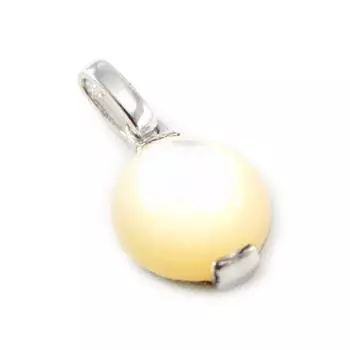 Les Trsors De Lily [E5545] - Серебряный кулон Immacule жемчужный/белый/Перламутровый