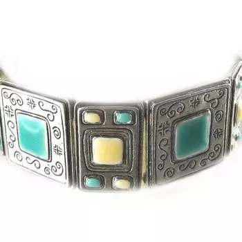 Les Trsors De Lily [E6659] - Дизайнерский браслет Anamaya, бирюзовый