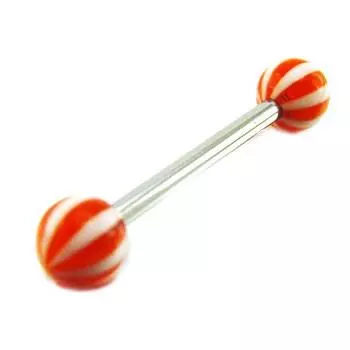 Les Trsors De Lily [E6782] - Красный пирсинг языка «Tecno»