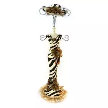 Les Trsors De Lily [E7078] - Коричнево-бежевый держатель для ожерелья Belle Epoque