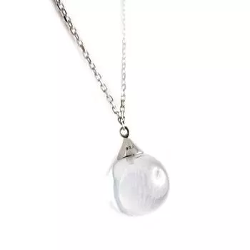 Les Trsors De Lily [E9072] - Белое серебряное колье «Солодка»