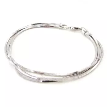 Les Trsors De Lily [F0347] - Серебряный браслет «Кения»