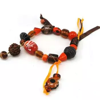 Les Trsors De Lily [F2665] - Браслет Kilimanjaro Orange Marrob