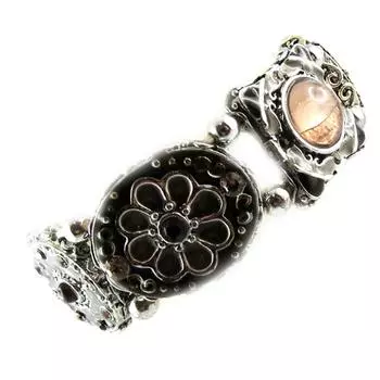 Les Trsors De Lily [F4276] - Серо-черный дизайнерский браслет «Бабушка»
