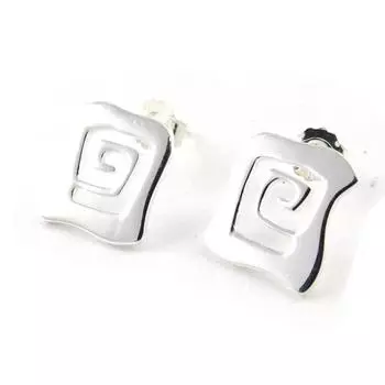 Les Trsors De Lily [F4972] - Серебряные серьги Arte серебро - 10x10 мм