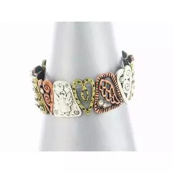 Les Trsors De Lily [F5767] - Дизайнерский трехцветный браслет Cungonde