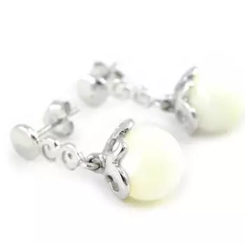 Les Trsors De Lily [F6231] - Серебряные серьги Рут с перламутром