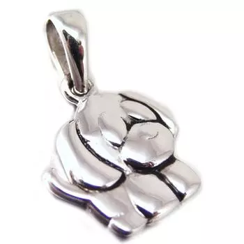 Les Trsors De Lily [F6320] - Серебряный кулон Собачка