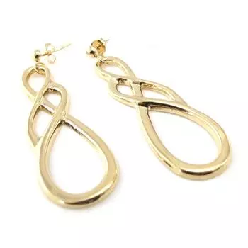 Les Trsors De Lily [F6842] - Позолоченные серьги «Хореография»