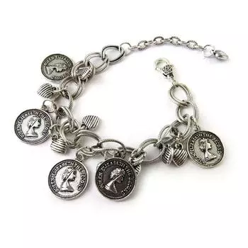 Les Trsors De Lily [F8435] - Дизайнерский браслет Queen Elizabeth , серебро