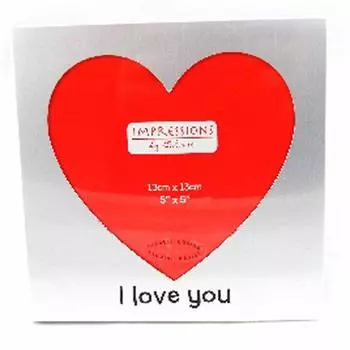 Les Trsors De Lily [F9114] - Фоторамка Романтика хром - фото 13x13 см