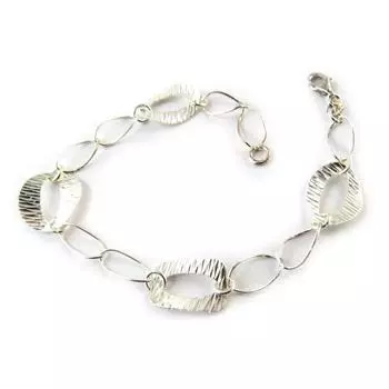 Les Trsors De Lily [G0614] - Серебряный браслет «Хореография» - 15x11 мм