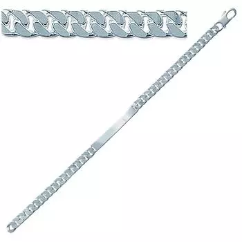 Les Trsors De Lily [G1310] - Серебряная цепочка с панцирем Eve 18 см 5 мм