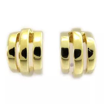 Les Trsors De Lily [G2025] - Позолоченные серьги-кольца «Хореография»