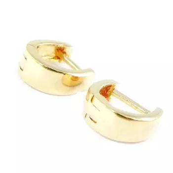 Les Trsors De Lily [G2066] — позолоченные серьги-кольца «Chorographie»